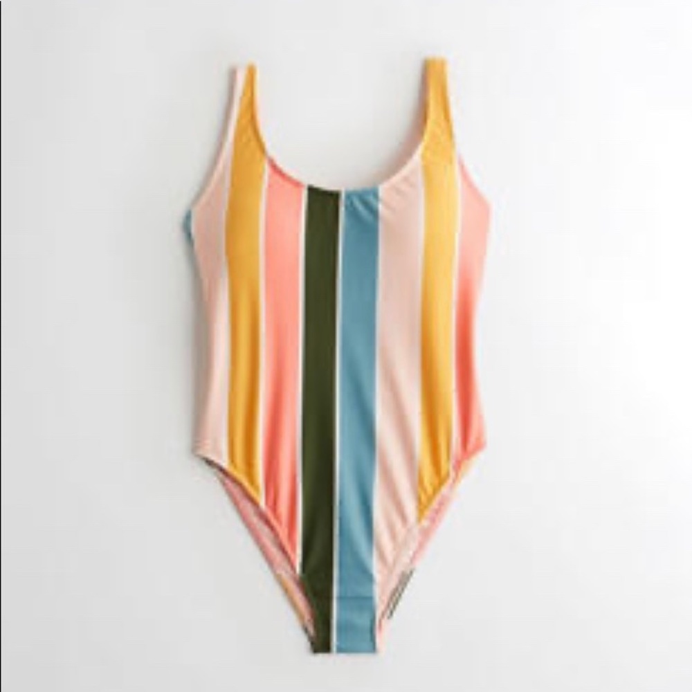 Hollister Striped One Piece